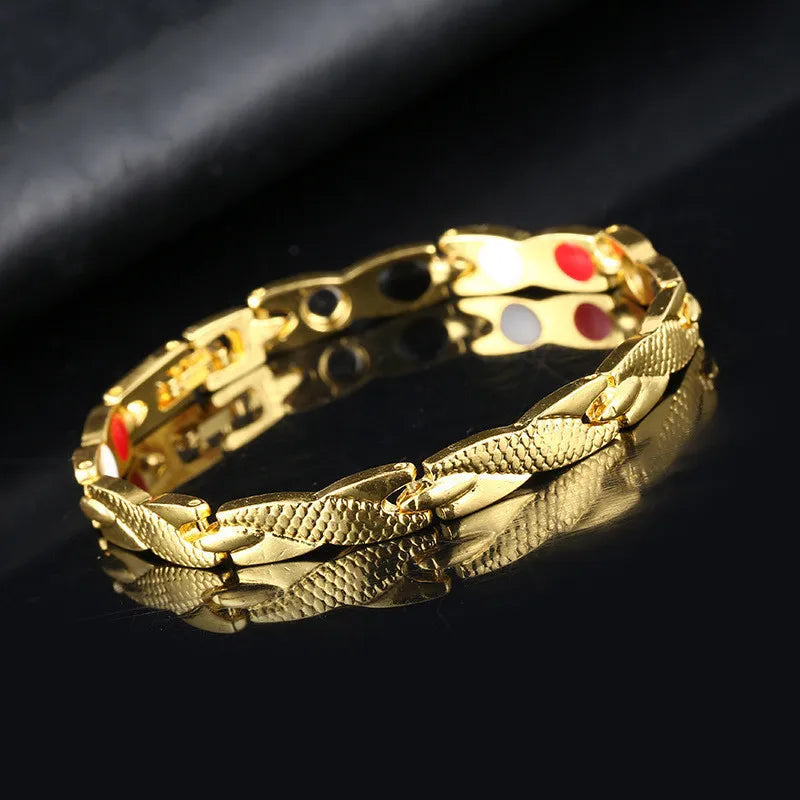 Unisex Magnetic Bracelet – Dragon Twist Therapy Bangle