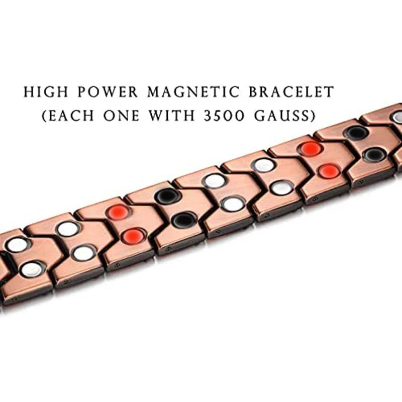 Magnetic Copper Therapy Bracelet for Men & Women