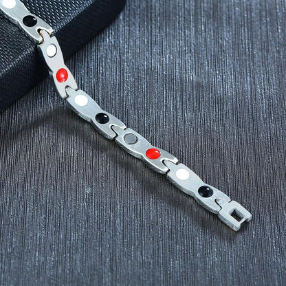 New Dragon Pattern Twisted Healthy Magnetic Magnet Bracelet for Women Power Therapy Magnets Bracelets Bangles for Women Men