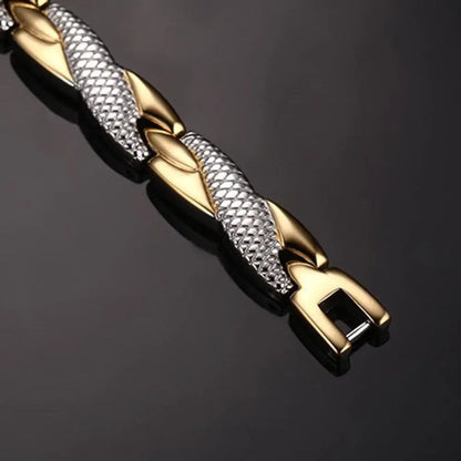 New Dragon Pattern Twisted Healthy Magnetic Magnet Bracelet for Women Power Therapy Magnets Bracelets Bangles for Women Men