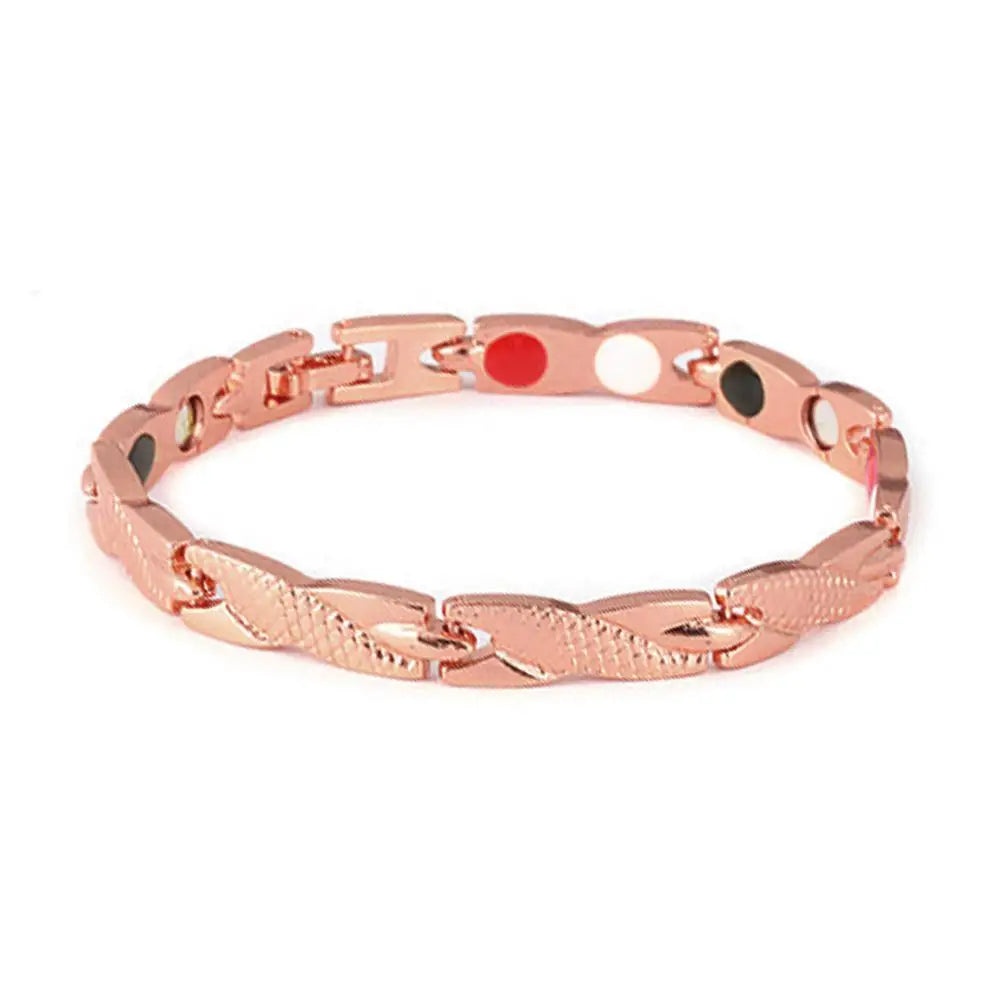 New Dragon Pattern Twisted Healthy Magnetic Magnet Bracelet for Women Power Therapy Magnets Bracelets Bangles for Women Men