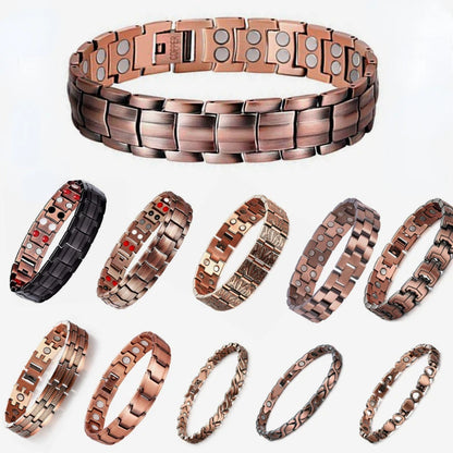 Magnetic Copper Therapy Bracelet for Men & Women