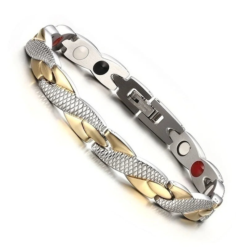 Unisex Magnetic Bracelet – Dragon Twist Therapy Bangle