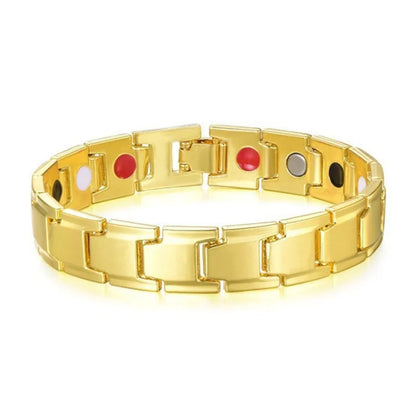 Trendy Stylish Men Strength Therapy Bracelet Adjustable Health Sleep Better Energy Bio Magnetic Bracelets Bangles for Male Gift