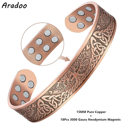 ARADOO Copper Magnetic Bracelet