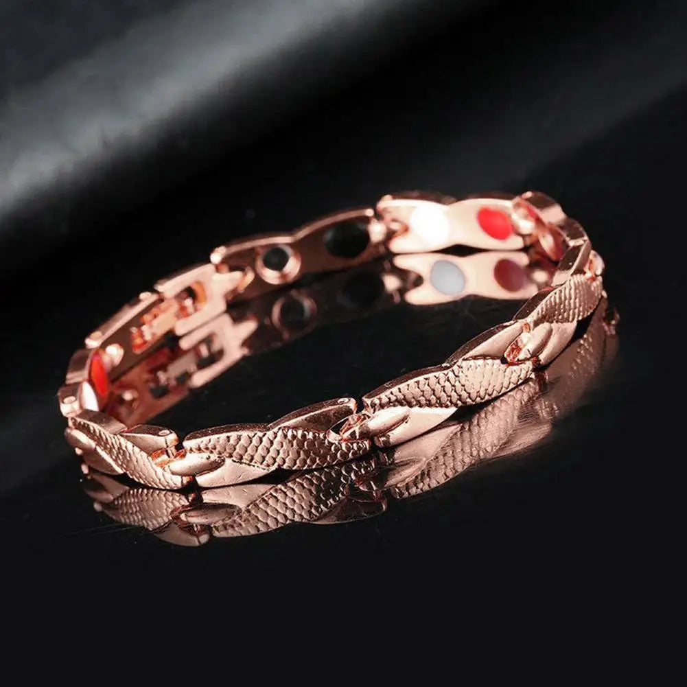 New Dragon Pattern Twisted Healthy Magnetic Magnet Bracelet for Women Power Therapy Magnets Bracelets Bangles for Women Men