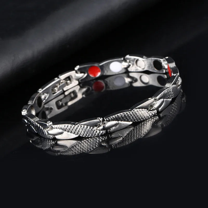 Unisex Magnetic Bracelet – Dragon Twist Therapy Bangle