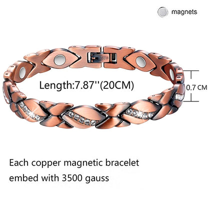 Magnetic Copper Therapy Bracelet for Men & Women