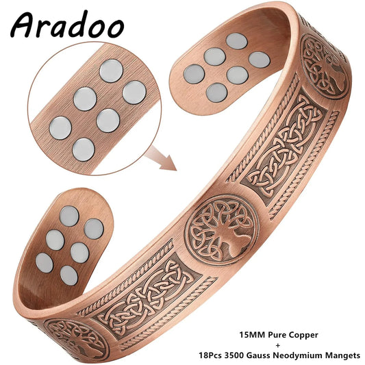 ARADOO Copper Magnetic Bracelet