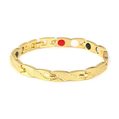 New Dragon Pattern Twisted Healthy Magnetic Magnet Bracelet for Women Power Therapy Magnets Bracelets Bangles for Women Men