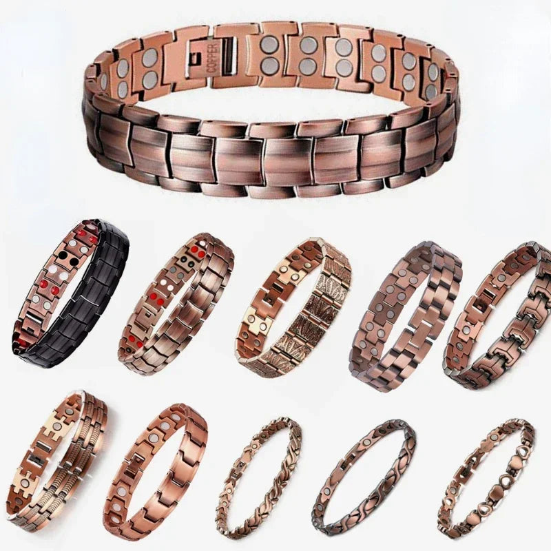 Magnetic Copper Therapy Bracelet for Men & Women
