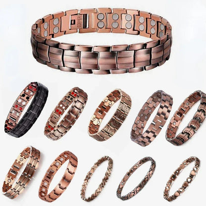 Magnetic Copper Therapy Bracelet for Men & Women