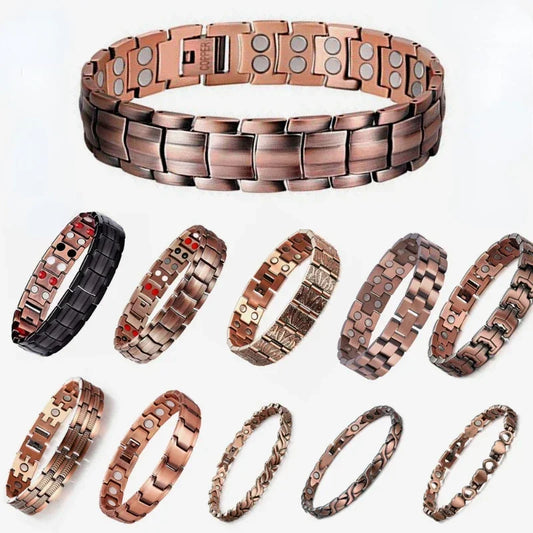 Magnetic Copper Therapy Bracelet for Men & Women