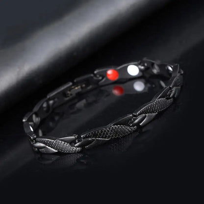 New Dragon Pattern Twisted Healthy Magnetic Magnet Bracelet for Women Power Therapy Magnets Bracelets Bangles for Women Men