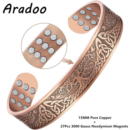 ARADOO Copper Magnetic Bracelet