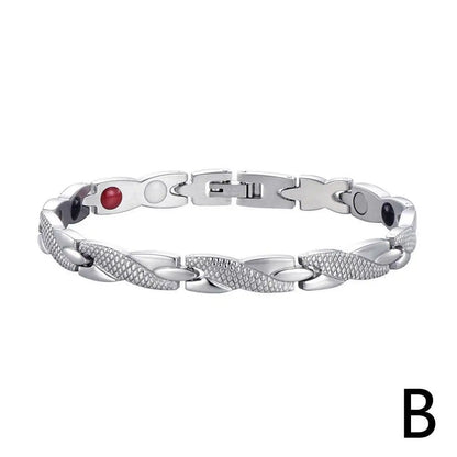 New Dragon Pattern Twisted Healthy Magnetic Magnet Bracelet for Women Power Therapy Magnets Bracelets Bangles for Women Men