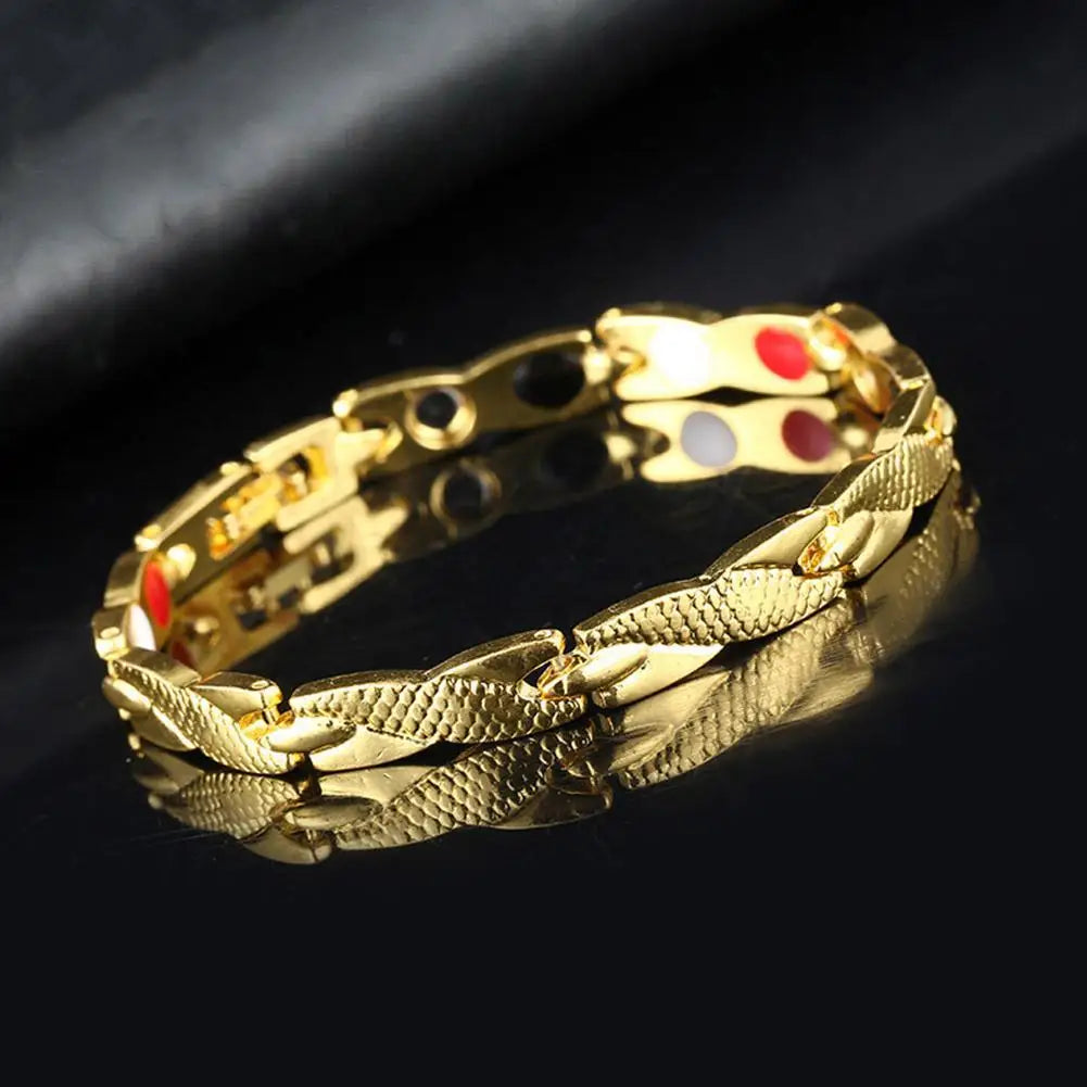 New Dragon Pattern Twisted Healthy Magnetic Magnet Bracelet for Women Power Therapy Magnets Bracelets Bangles for Women Men