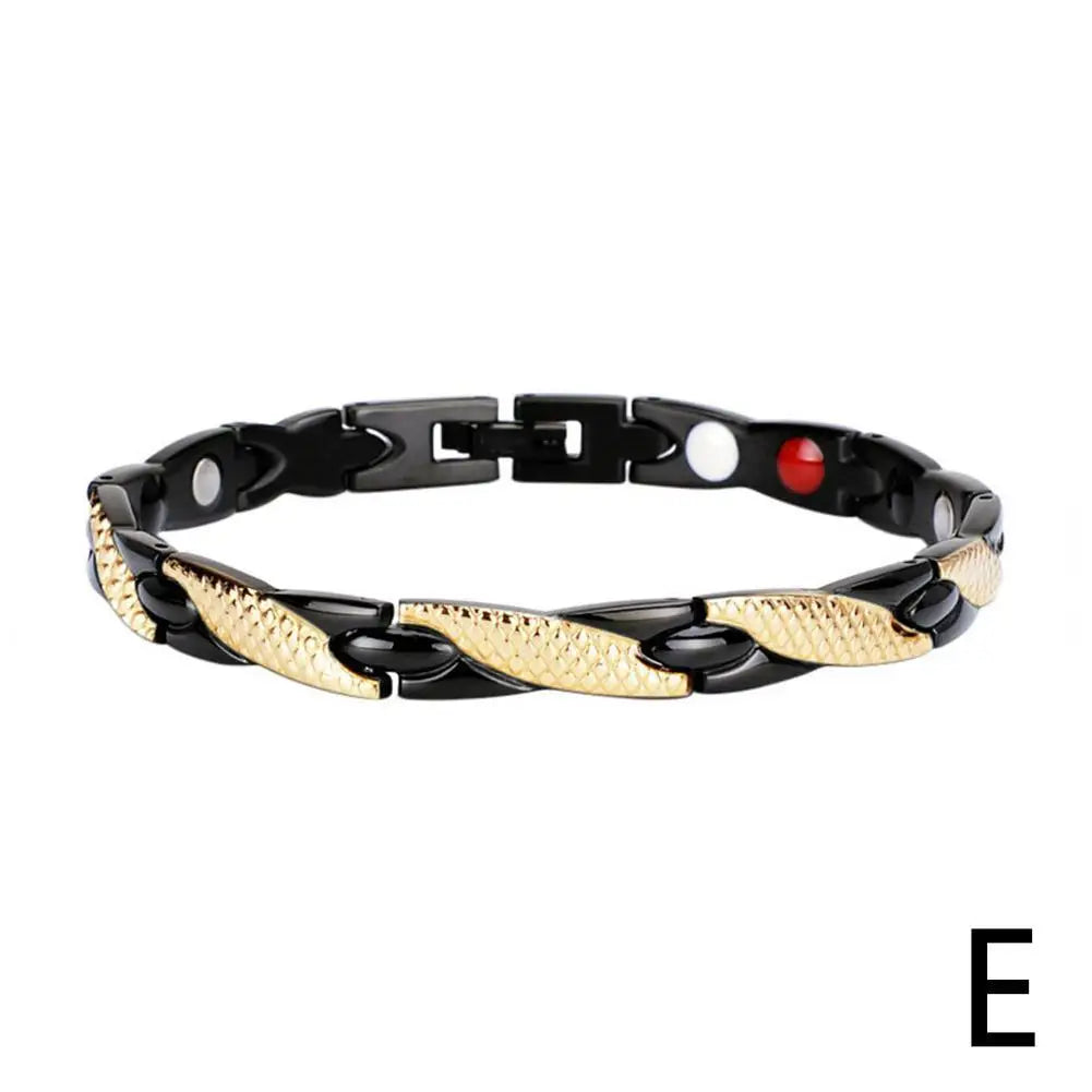 New Dragon Pattern Twisted Healthy Magnetic Magnet Bracelet for Women Power Therapy Magnets Bracelets Bangles for Women Men